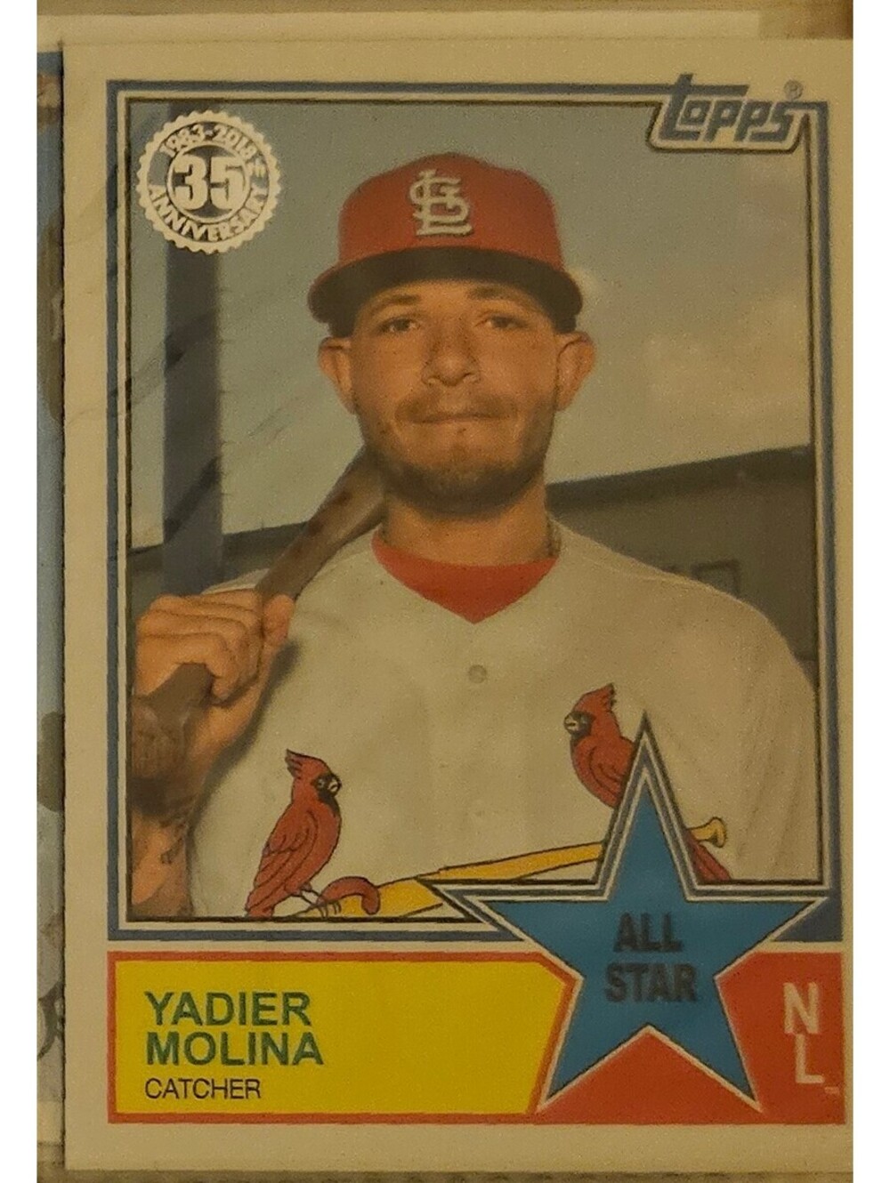 2018 Topps '83 All Stars #83AS25 Yadier Molina Cardinals
